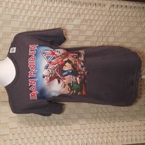 Iron Maiden "The Trooper" Gray Gildan  T-Shirt